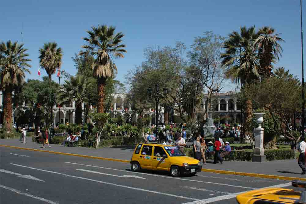 26 - Peru - Arequipa, plaza de armas